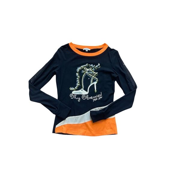 90s Cache Embellished Graphic Top – Size S (NWOT) - Picture 1 of 8